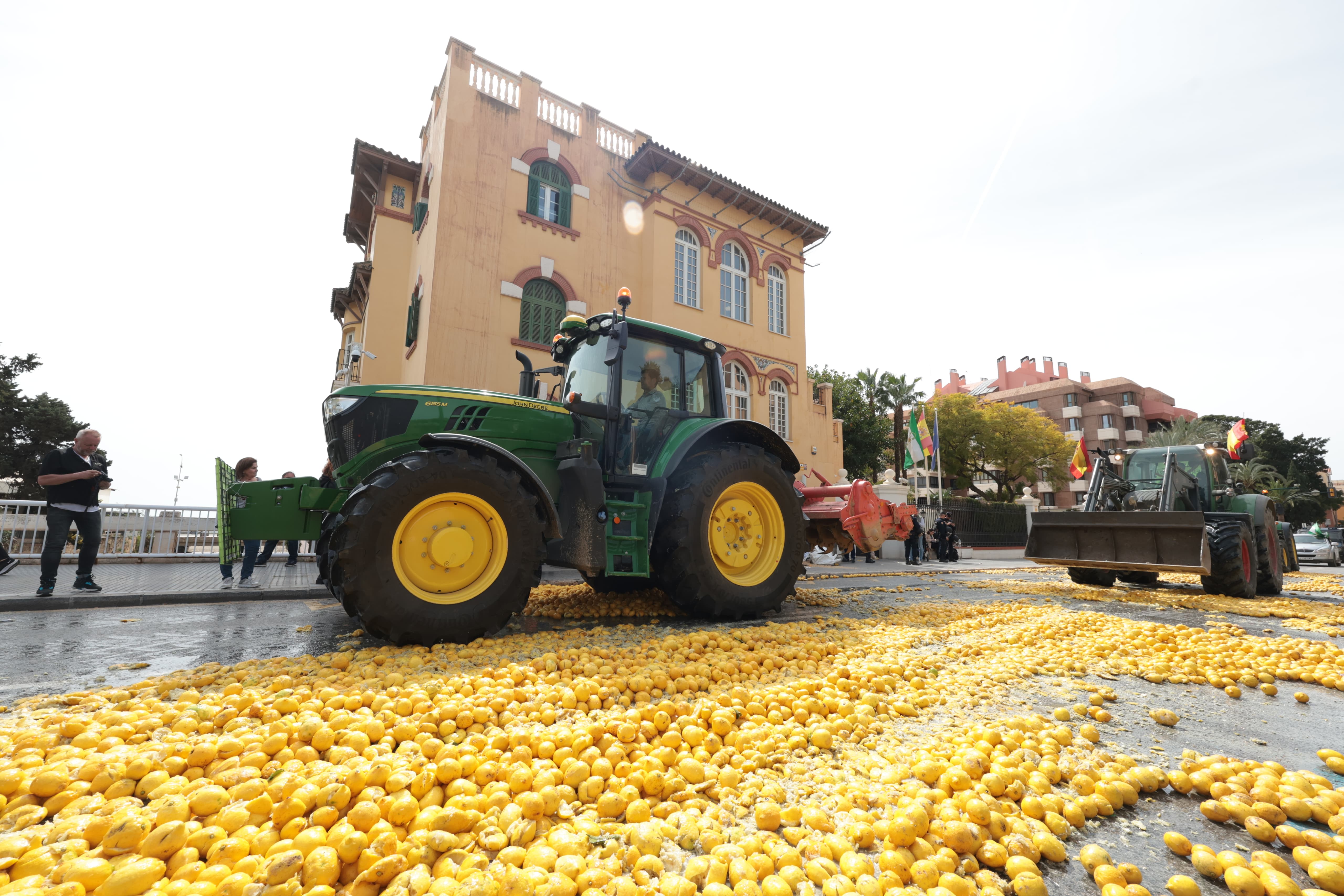 Nueva tractorada en Málaga capital, este miércoles