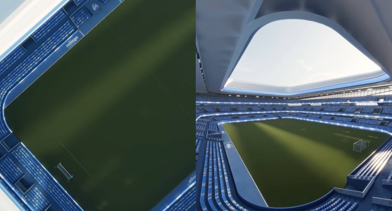 La nueva Rosaleda para el Mundial 2030, en imágenes