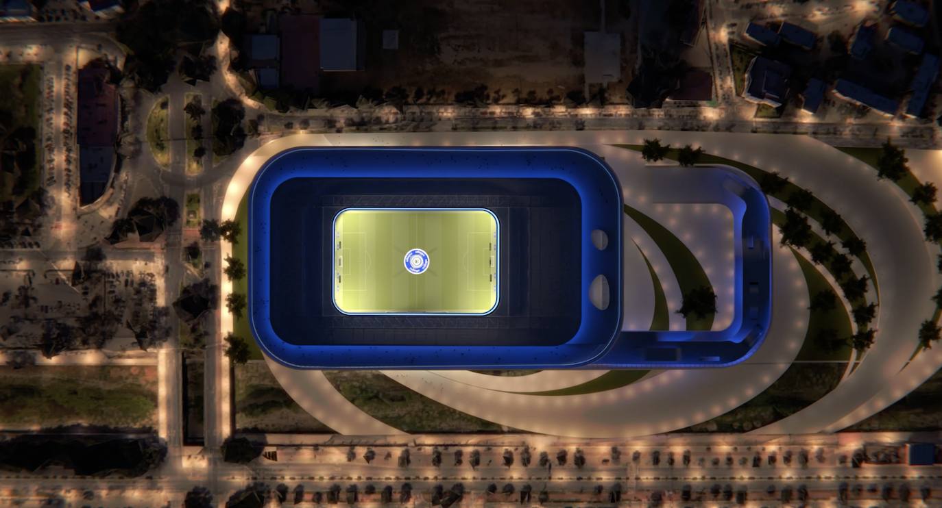 La nueva Rosaleda para el Mundial 2030, en imágenes