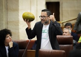 José Ignacio García, en una intervención parlamentaria relativa a la crisis del campo.