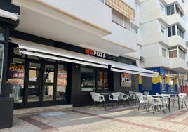 Local de Big Pizza en Benalmádena.