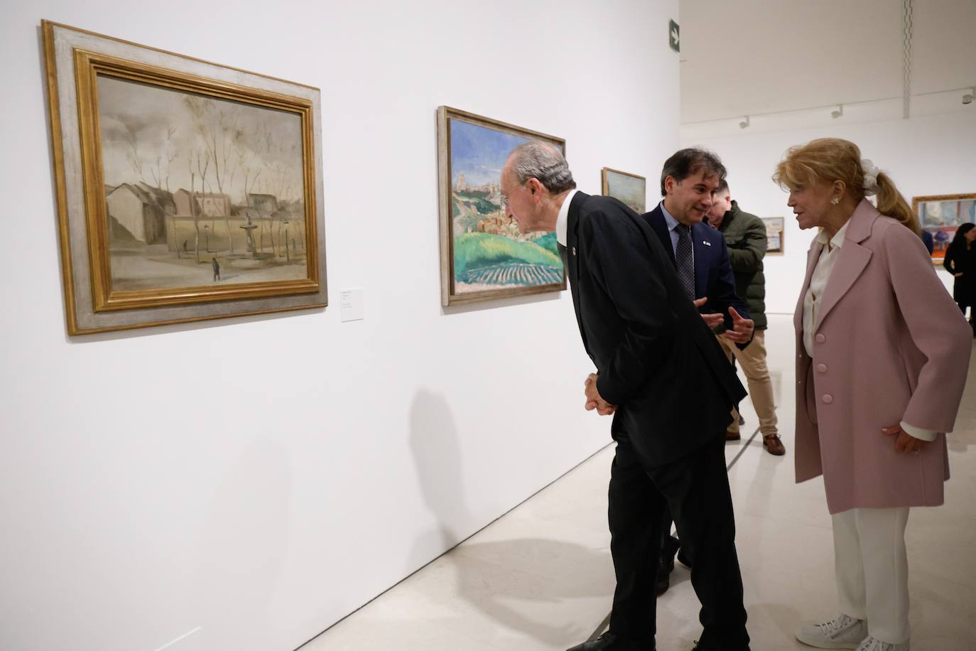 Tita Cervera inaugura la nueva exposición en el Museo Carmen Thyssen Málaga