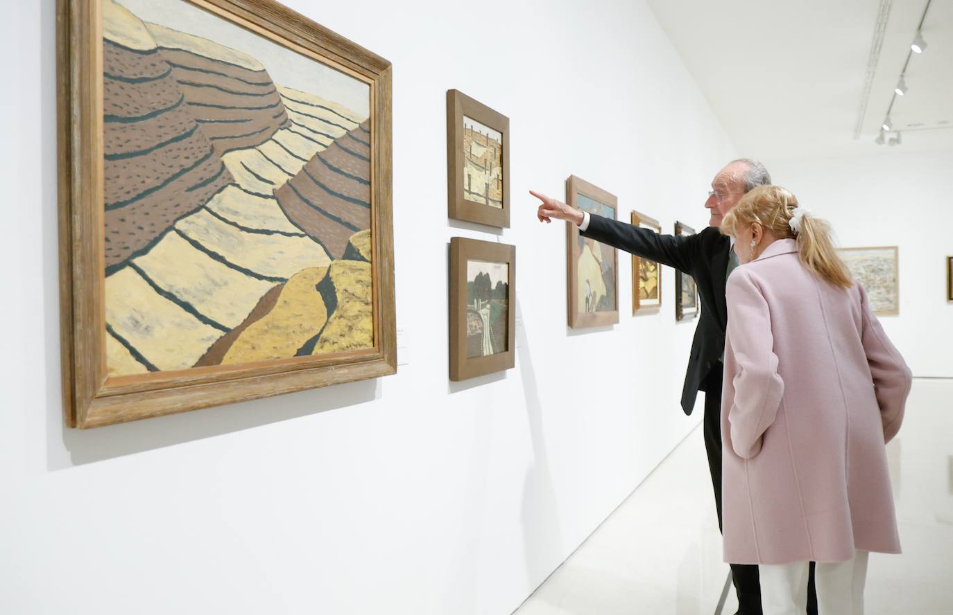 Tita Cervera inaugura la nueva exposición en el Museo Carmen Thyssen Málaga