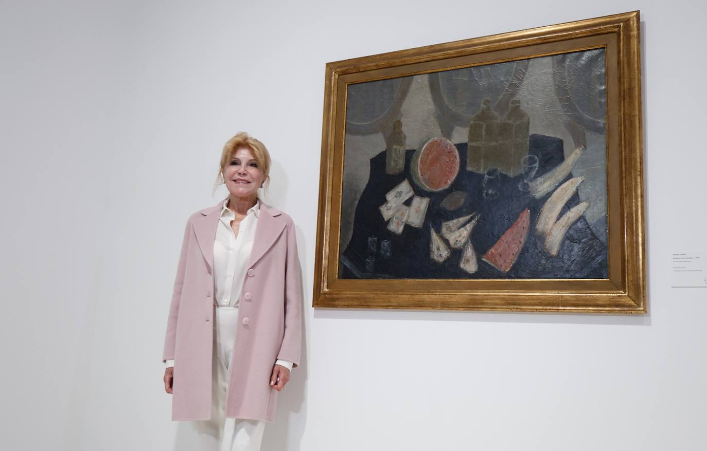 Tita Cervera inaugura la nueva exposición en el Museo Carmen Thyssen Málaga