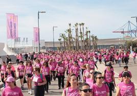 Las mejores imágenes de la Carrera de la Mujer Málaga 2024