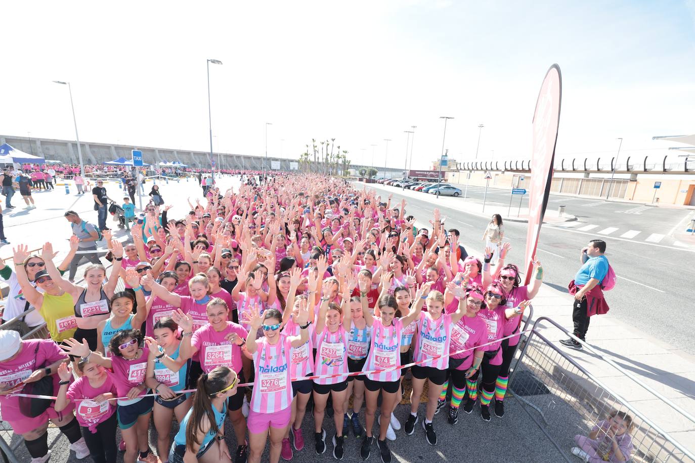 Las mejores imágenes de la Carrera de la Mujer Málaga 2024