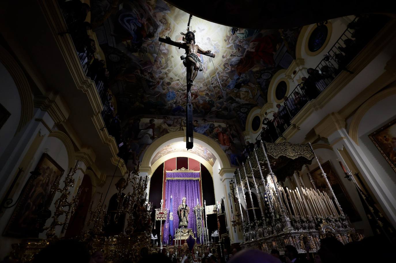 Traslado del Cristo de la Agonía y María Santísima de las Penas.