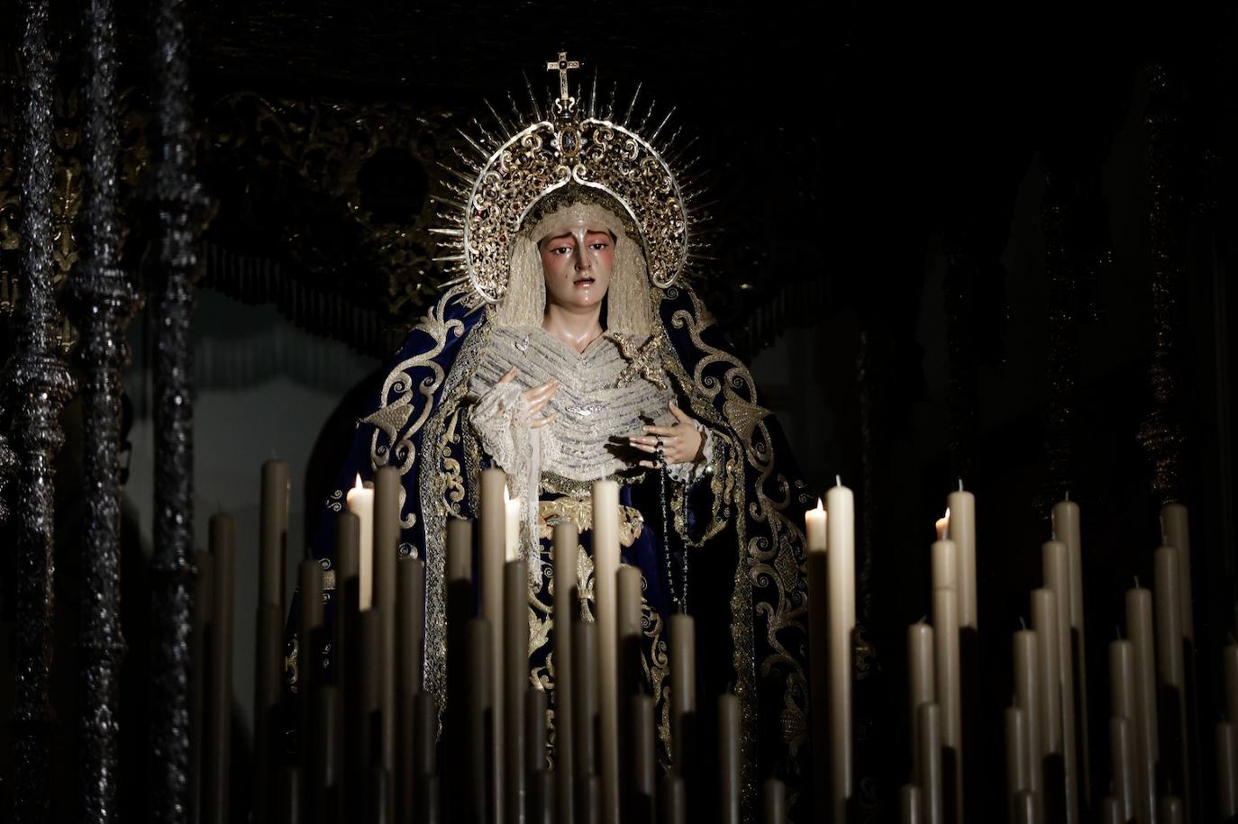 Traslado del Cristo de la Agonía y María Santísima de las Penas.