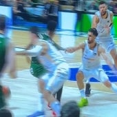 El agarrón de Campazzo a Tyson Carter que no fue sancionado como falta y pudo cambiar el resultado