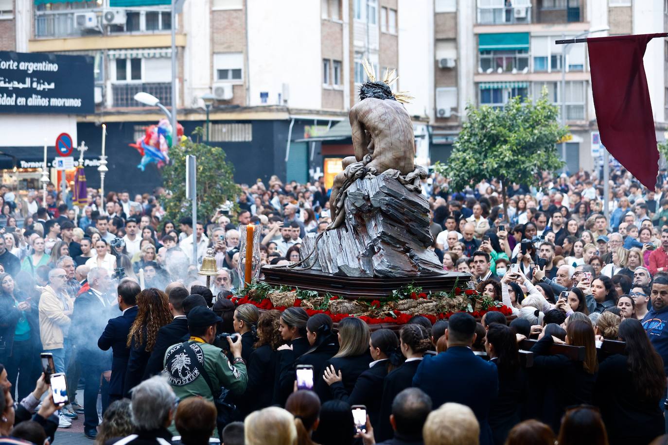 Traslado del Cristo de Humildad y Paciencia y Maria Santísima de Dolores y Esperanza.