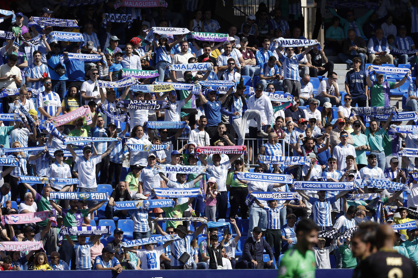 Las mejores imágenes del Málaga-Intercity de Primera RFEF