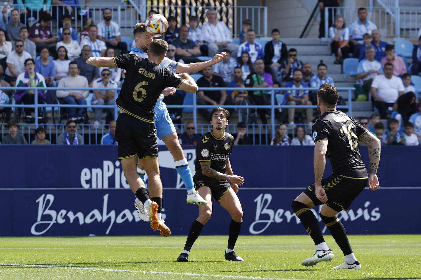 Las mejores imágenes del Málaga-Intercity de Primera RFEF