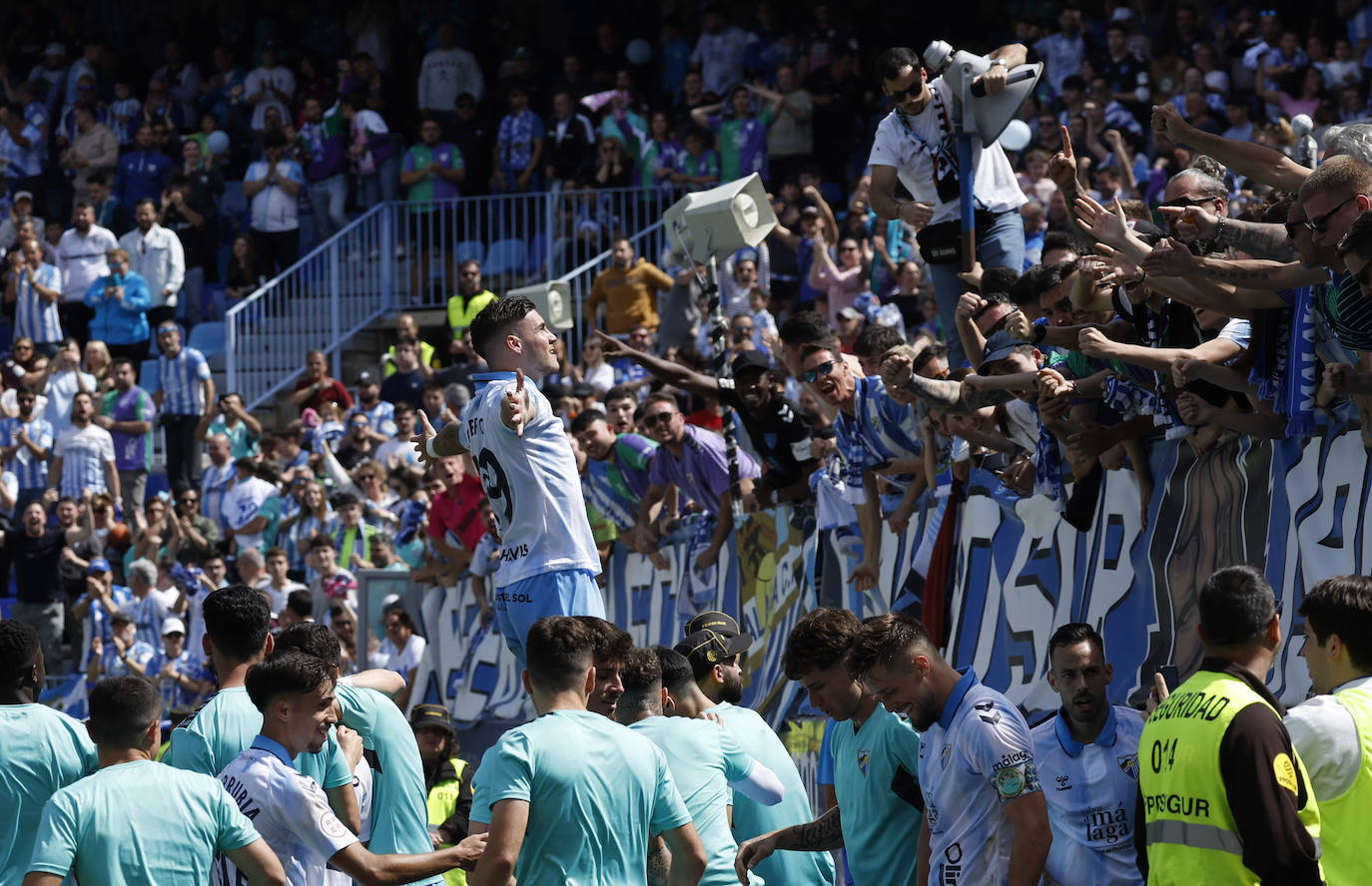 Las mejores imágenes del Málaga-Intercity de Primera RFEF