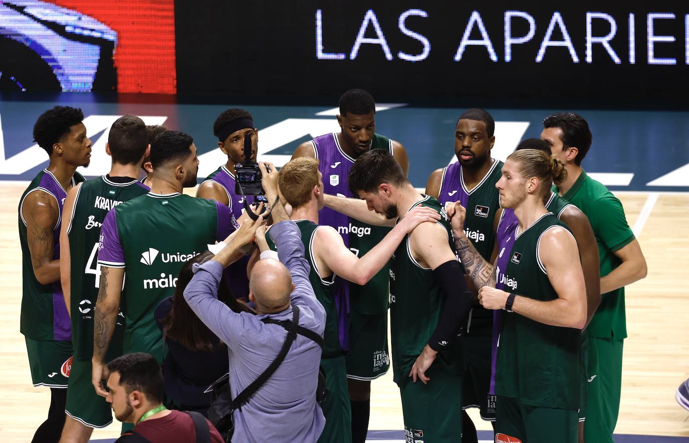Las mejores imágenes del Unicaja-Real Madrid en el Martín Carpena