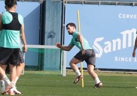 Ramón, integrado este martes en el trabajo con el equipo por primera vez en meses.