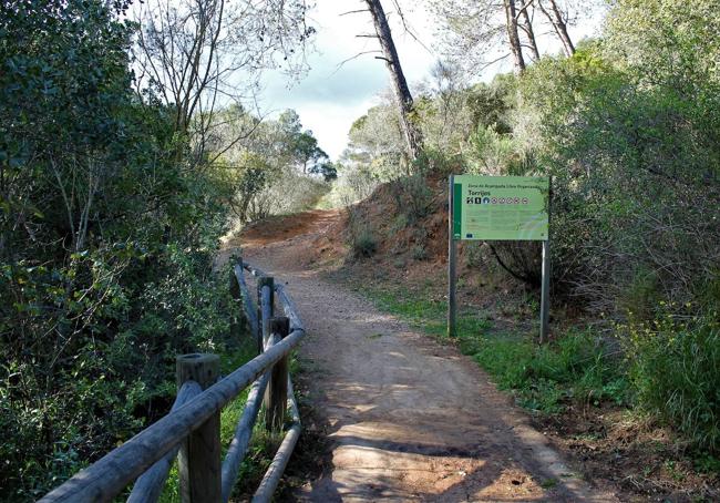 Recorrido por el área recreativa del Lagar de Torrijos.