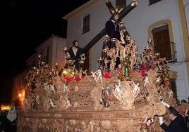 Un momento pasado de la Semana Santa de Ronda.