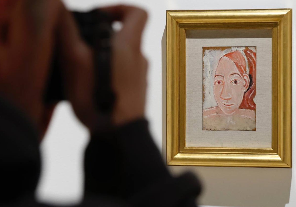 Autorretrato de Picasso, una de las piezas incluidas en la nueva colección del MPM.