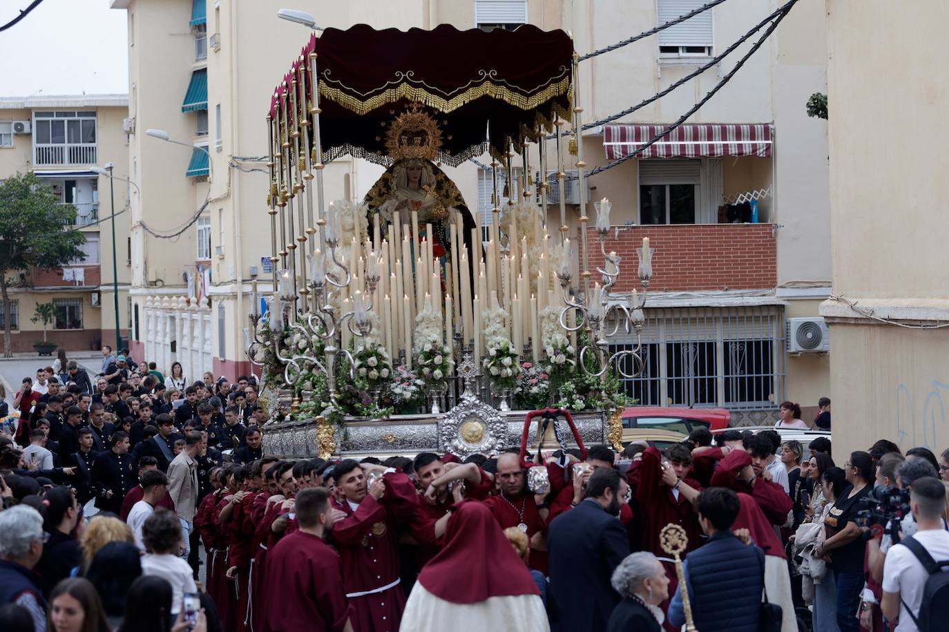 Traslados del Viernes de Dolores en Málaga