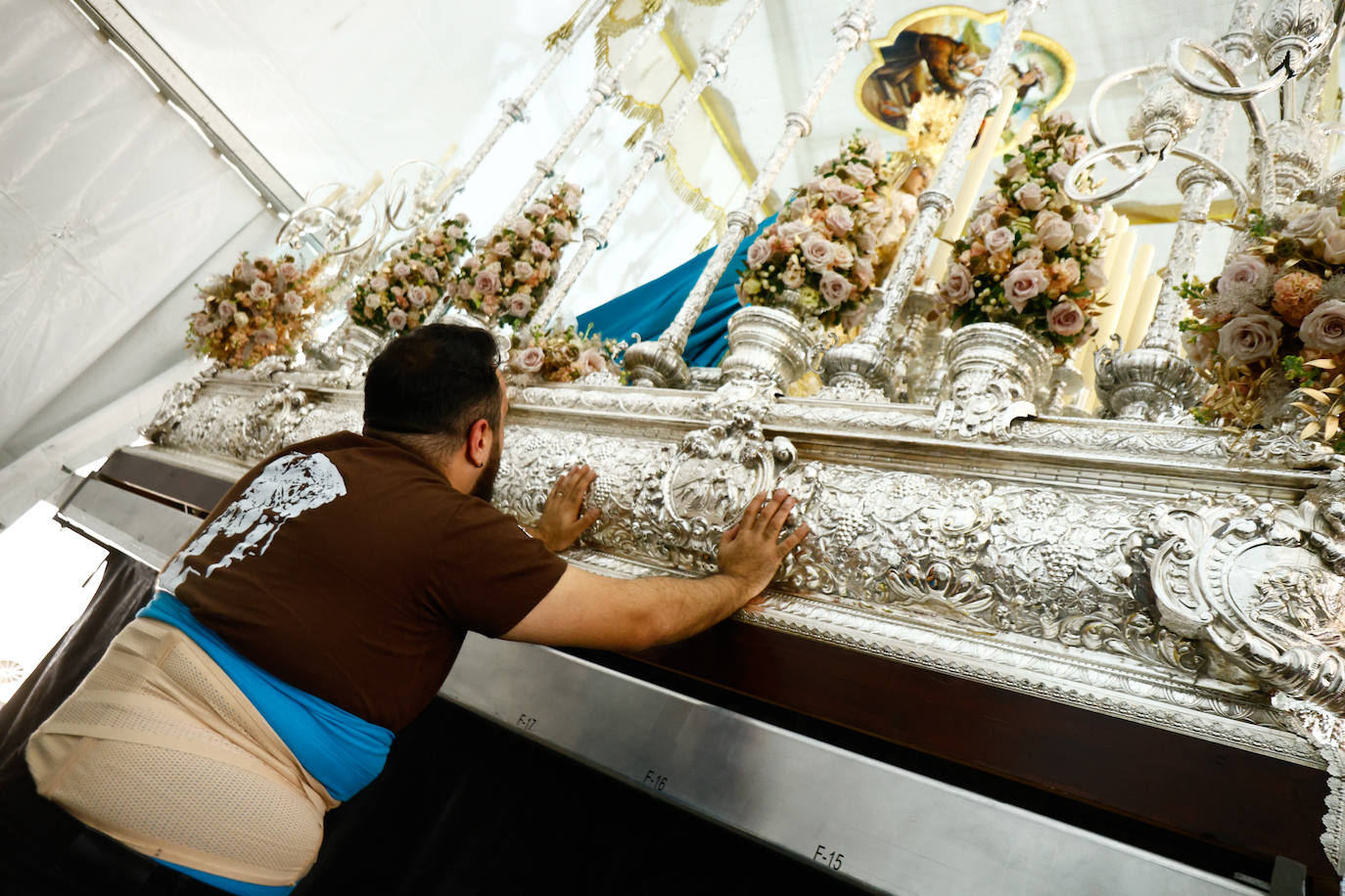 Dulce Nombre no sale en procesión. Domingo de Ramos