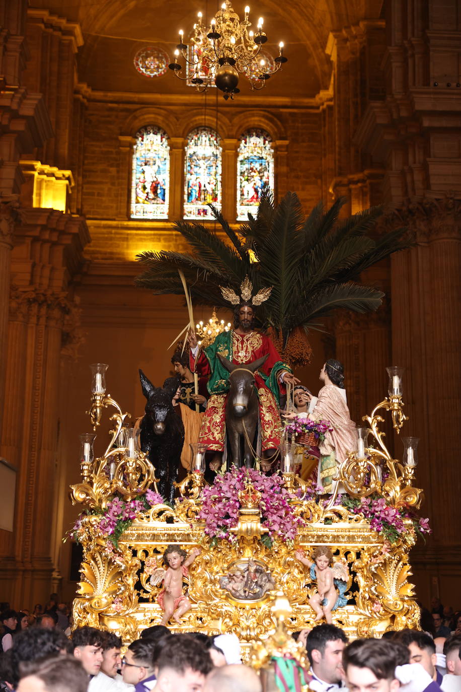 Pollinica, en la Catedral de Málaga, este Domingo de Ramos