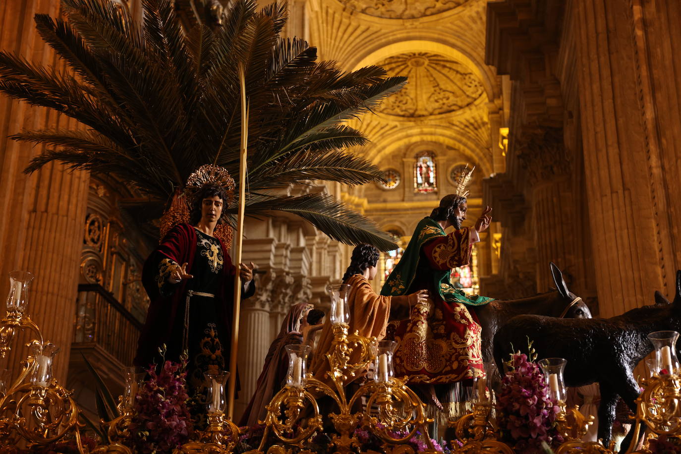 Pollinica, en la Catedral de Málaga, este Domingo de Ramos