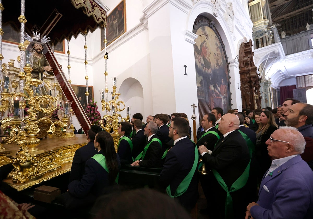 Juan Antonio Castilla Luque, hermano mayor del Nazareno de la Sangre