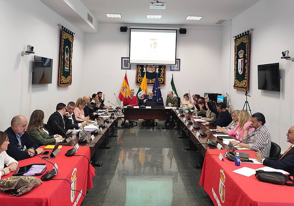 El Pleno del Ayuntamiento de Cártama.