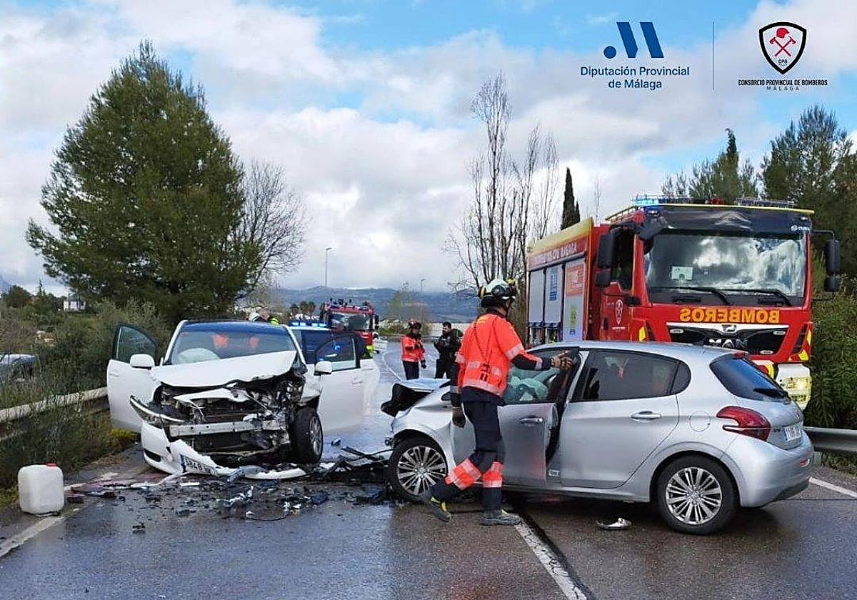 Imagen del accidente