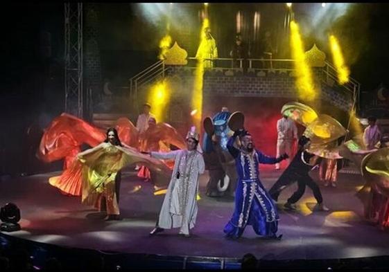 'Aladdin' se despide este domingo de Málaga.