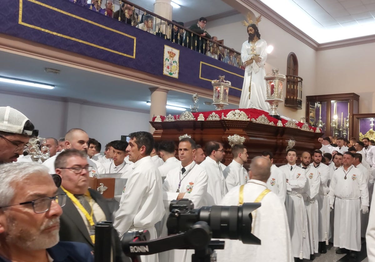 Consternación entre los hermanos de la venerada imagen de Los Boliches.