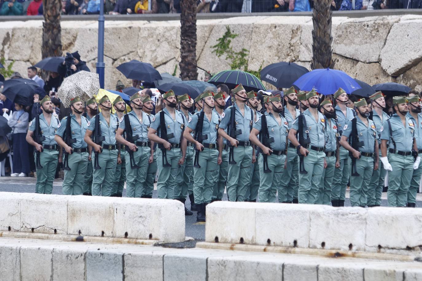 Desembarco de la Legión y traslado de Mena 2024, en fotos