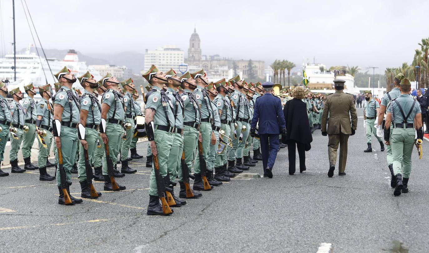 Desembarco de la Legión y traslado de Mena 2024, en fotos