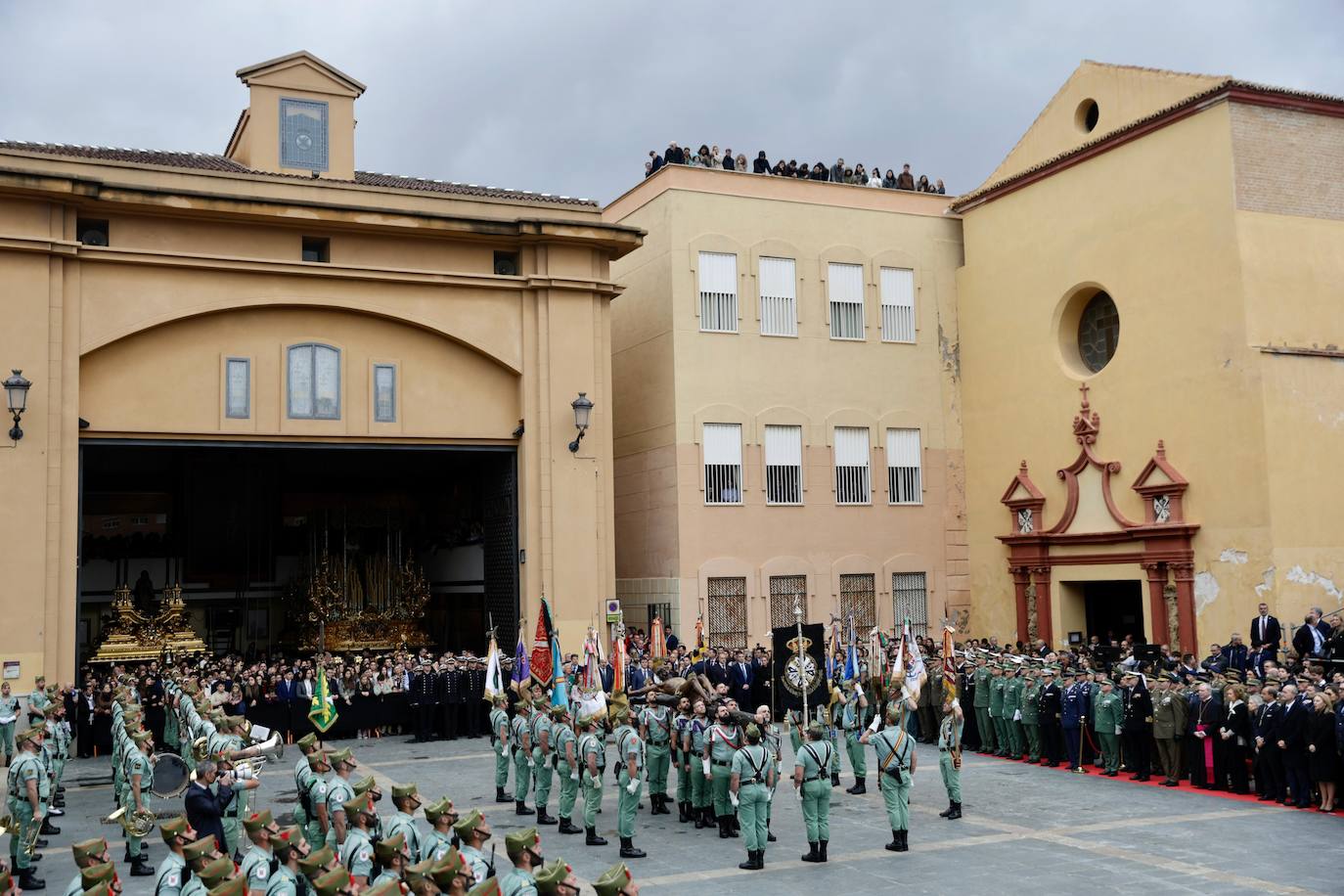 Desembarco de la Legión y traslado de Mena 2024, en fotos