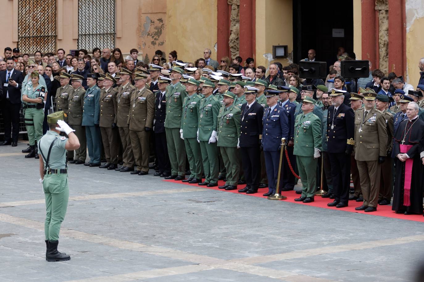 Desembarco de la Legión y traslado de Mena 2024, en fotos