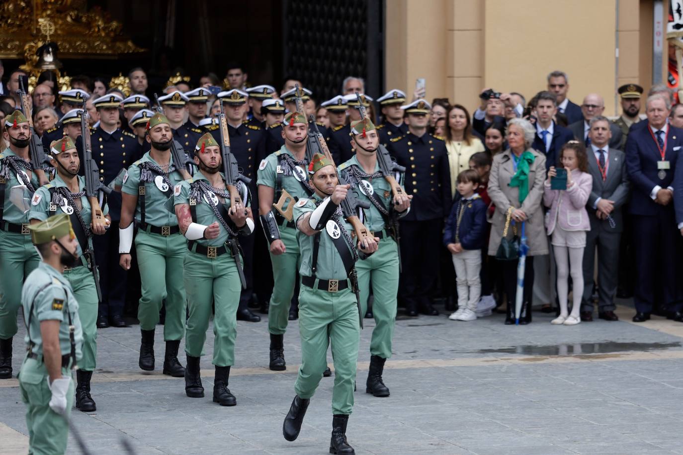 Desembarco de la Legión y traslado de Mena 2024, en fotos