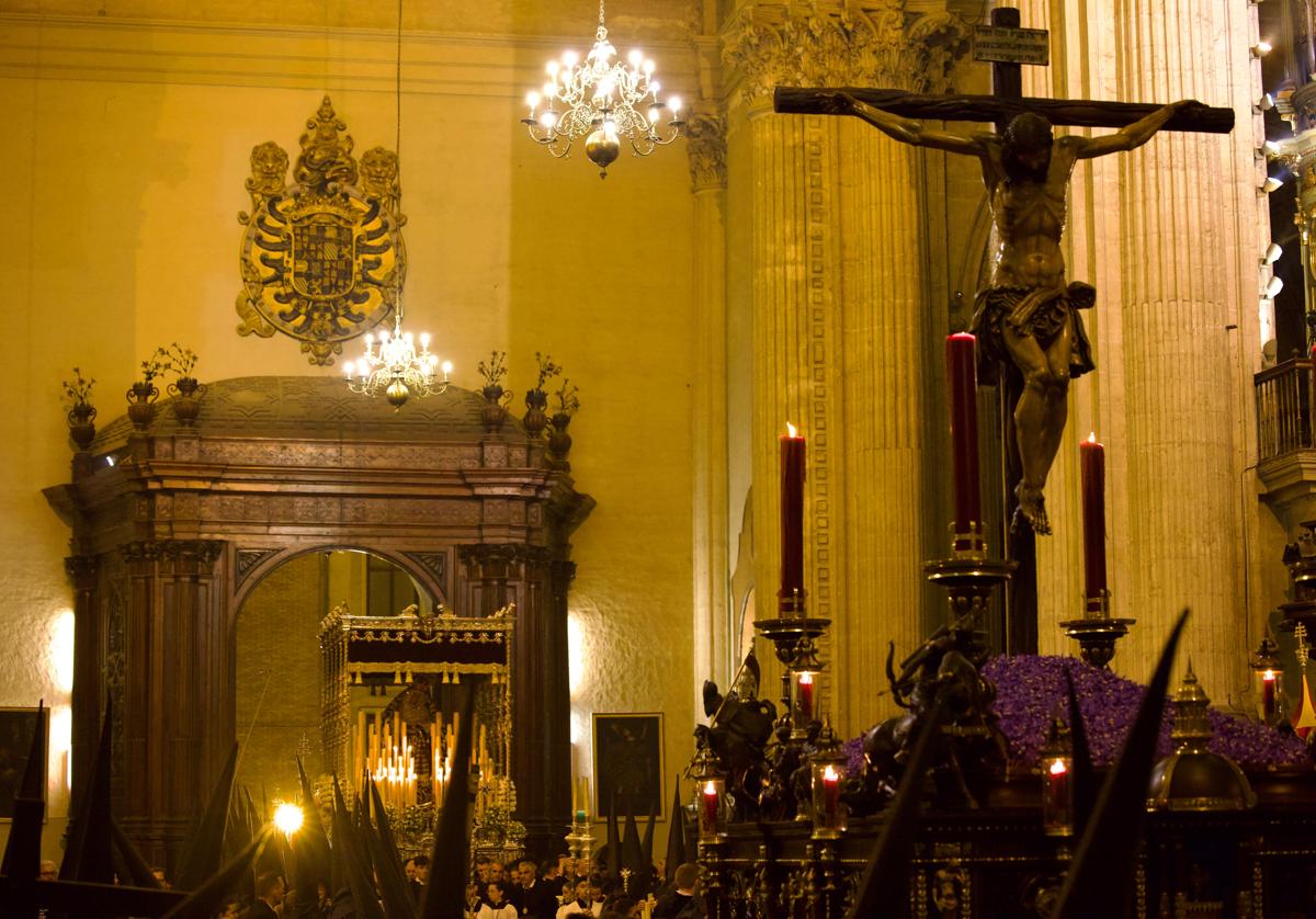 Dolores de San Juan en la catedral.