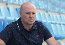 Imagen de archivo de Pepe Mel en una entrevista con SUR cuando era entrenador del Málaga.