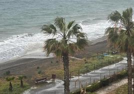 Málaga, con más tiempo desapacible y aviso amarillo este Viernes Santo