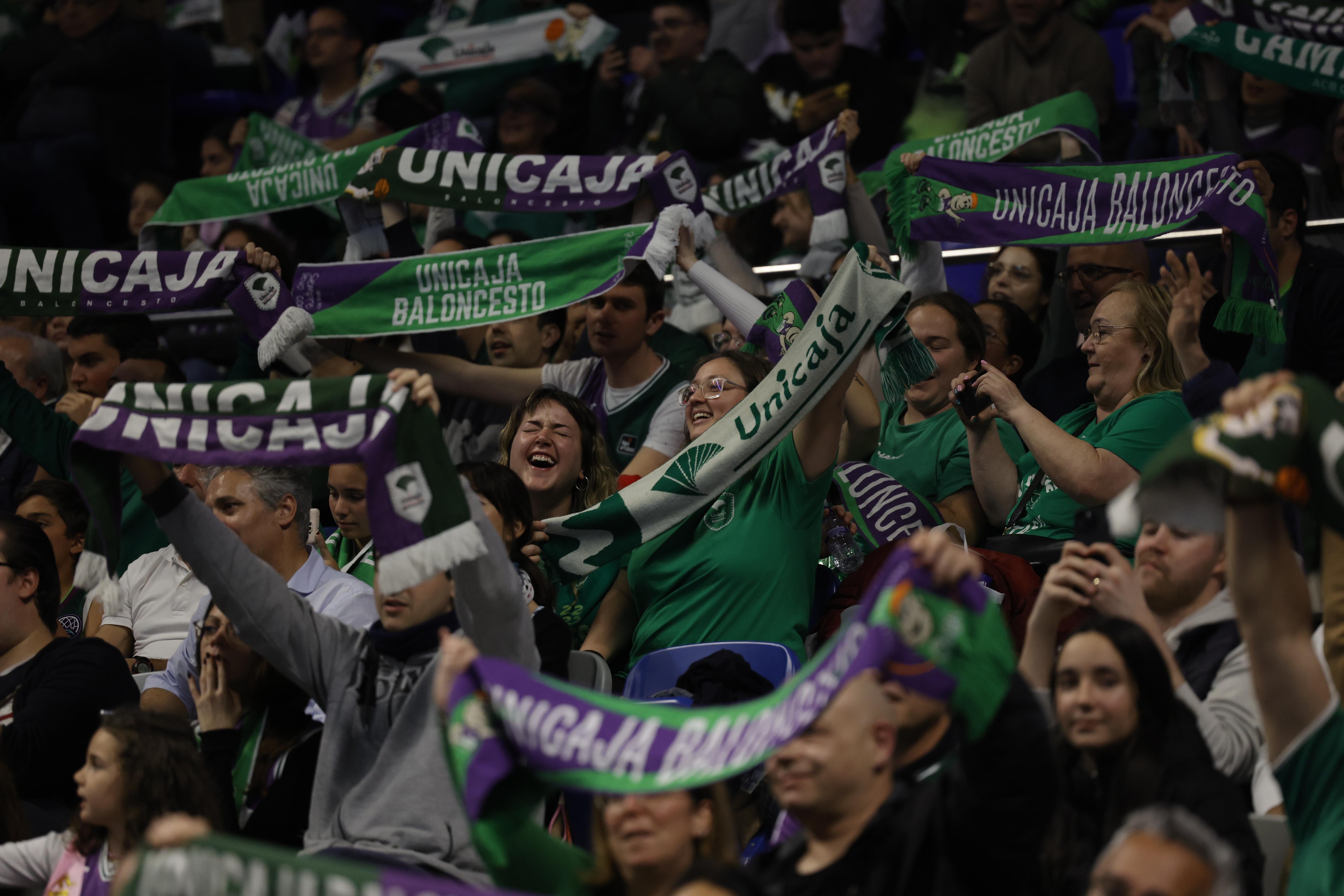 El Unicaja - Bàsquet Girona, en imágenes