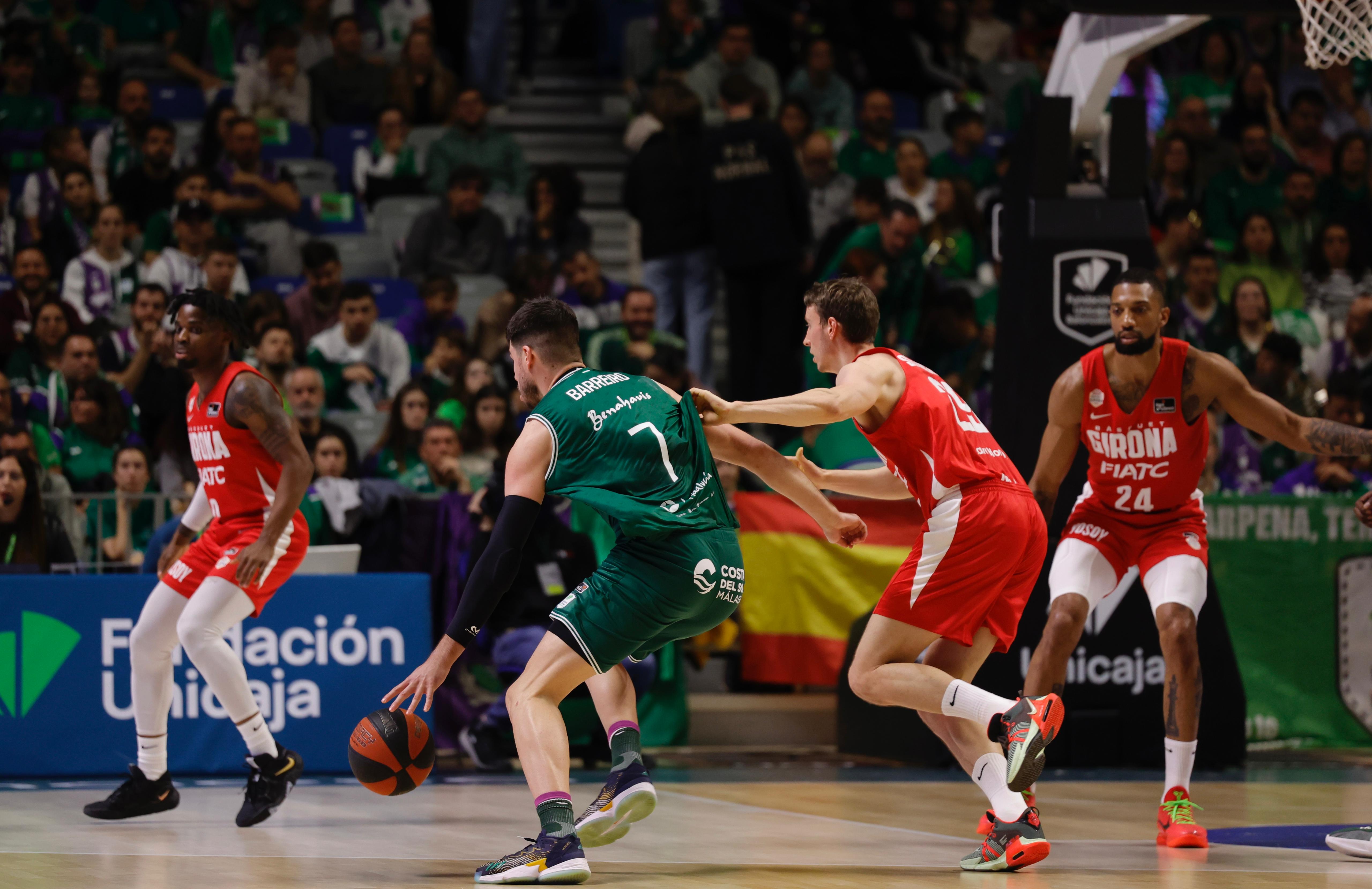 El Unicaja - Bàsquet Girona, en imágenes