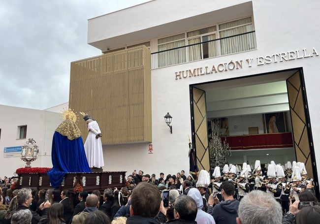 Humillación y Estrella, en su traslado.