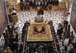 El Señor Resucitado en el interior de San Juan de Dios