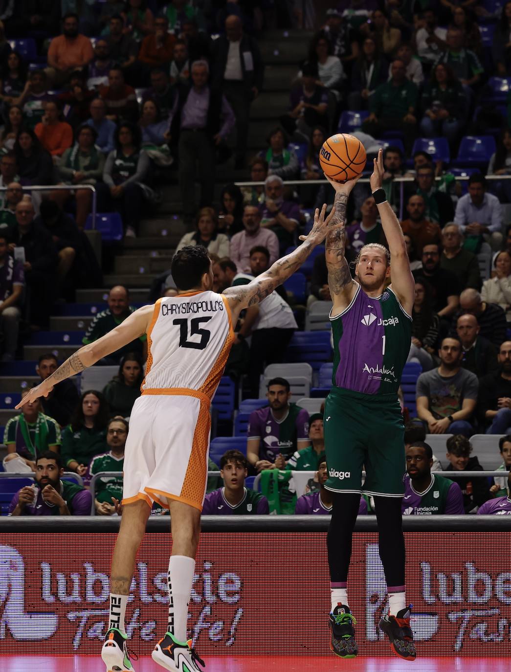 El Unicaja-Promitheas Patras de cuartos de final, en imágenes