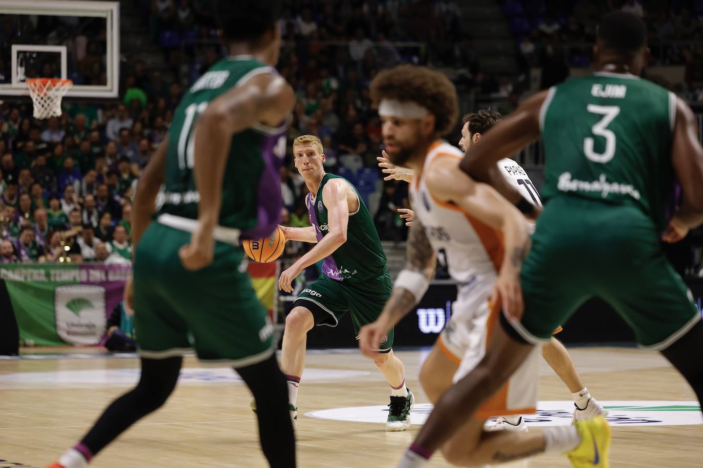 El Unicaja-Promitheas Patras de cuartos de final, en imágenes