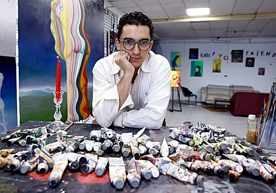 Pedro Hoz, el malagueño de 23 años que expone de Cuba a Hong Kong