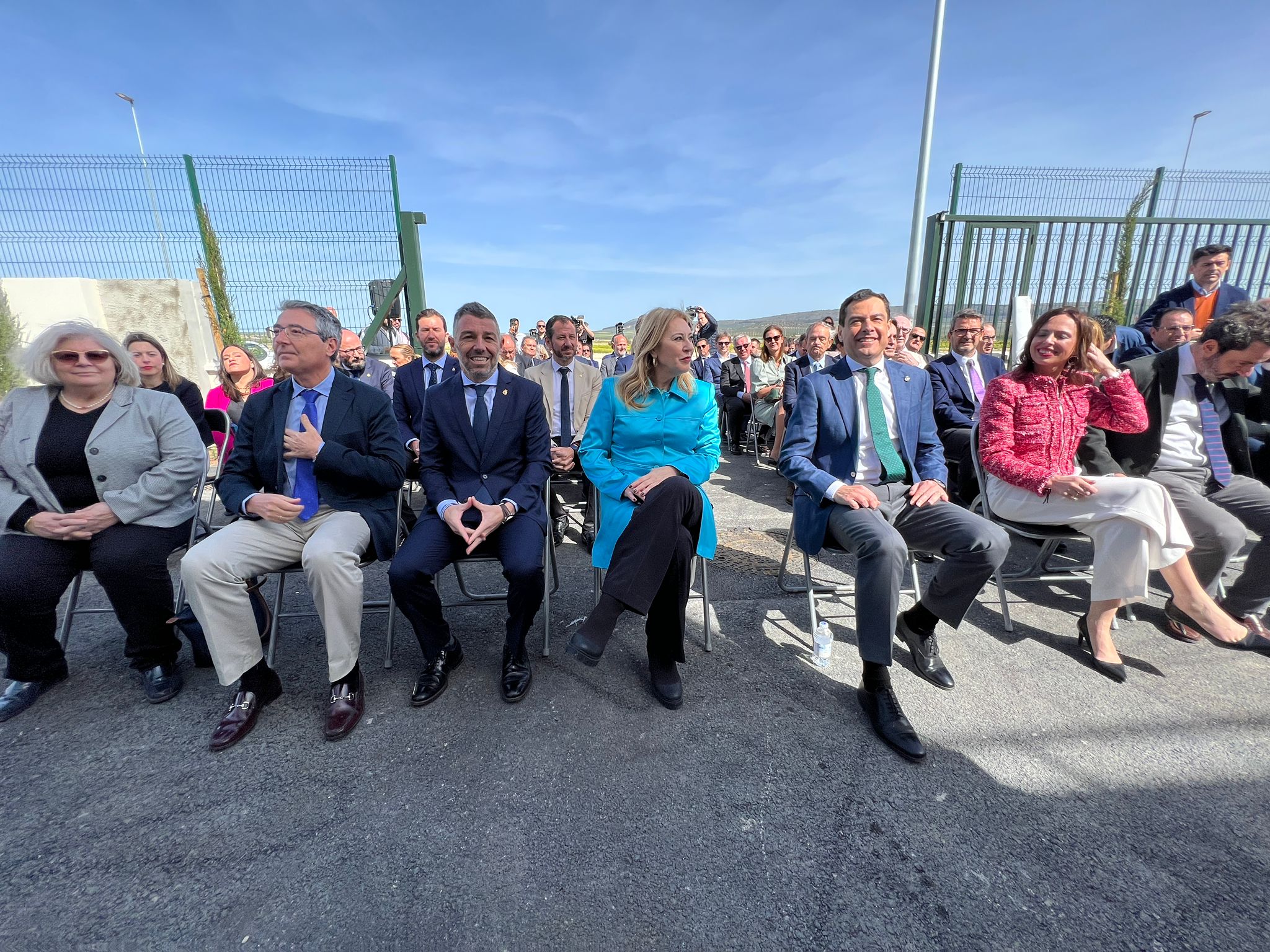 La inauguración del Puerto Seco de Antequera, en imágenes