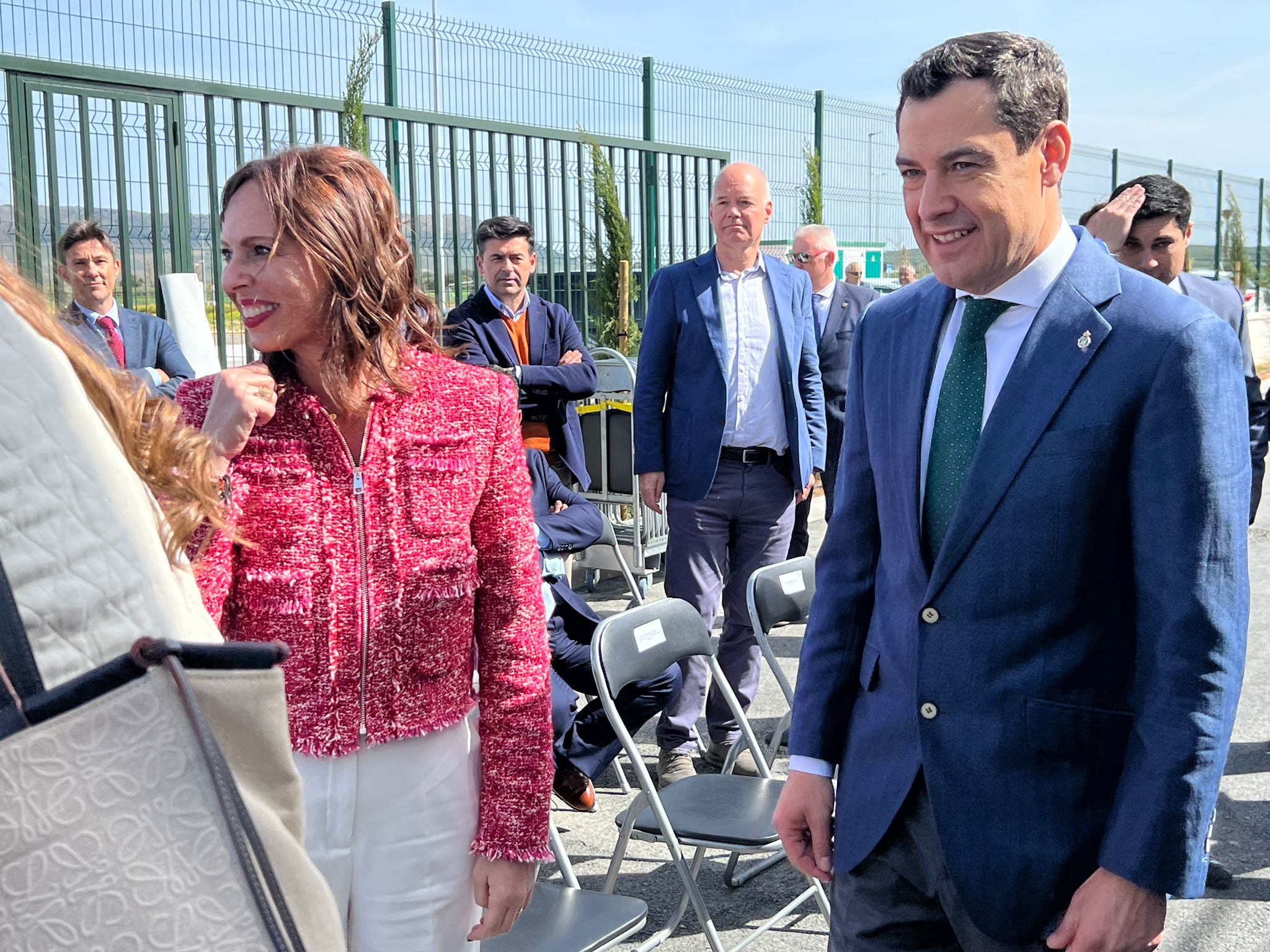 La inauguración del Puerto Seco de Antequera, en imágenes