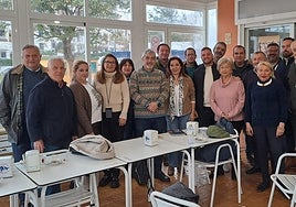 Reunión de las asociaciones participantes en la plataforma vecinal.