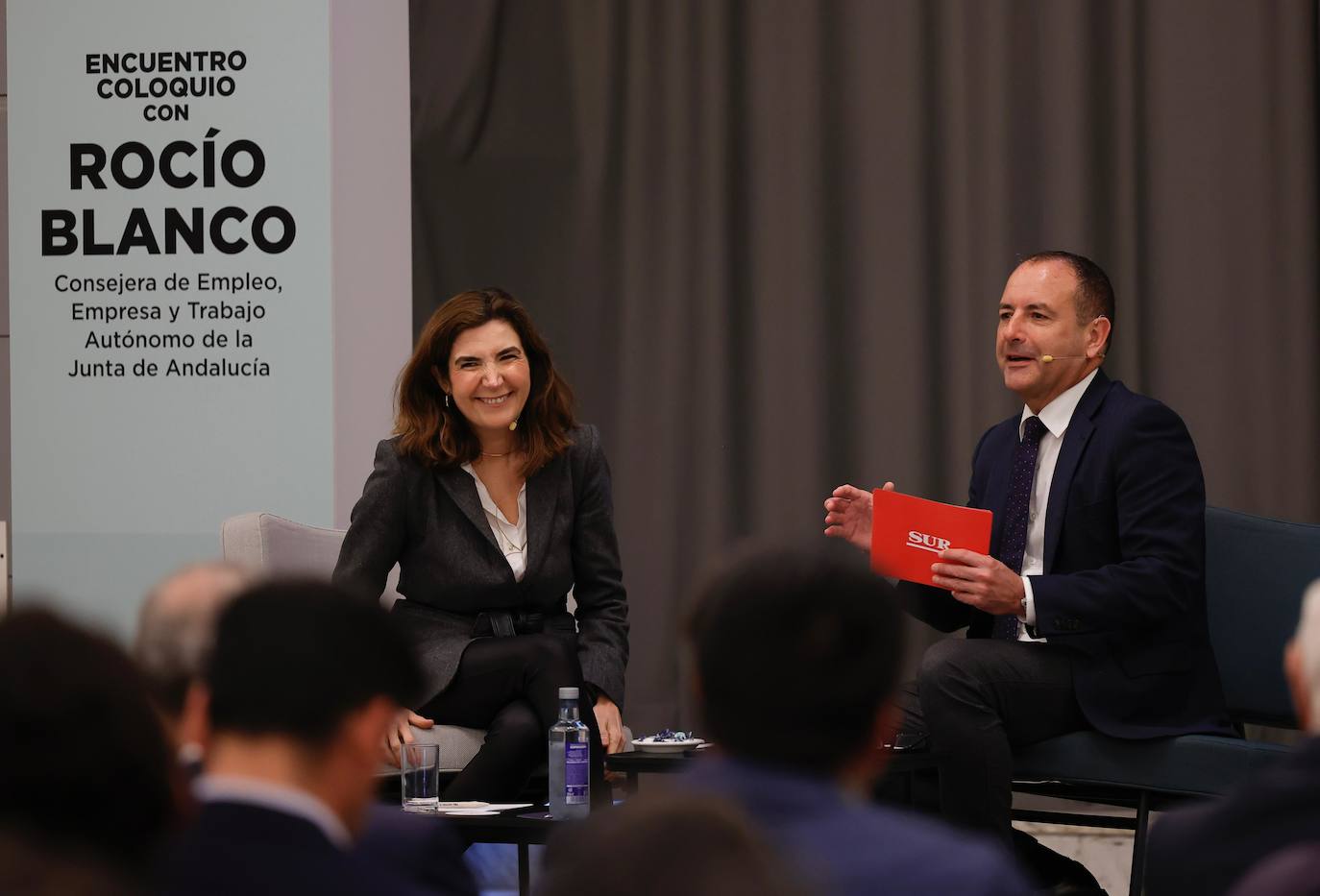 El encuentro-coloquio con la consejera Rocío Blanco, en imágenes